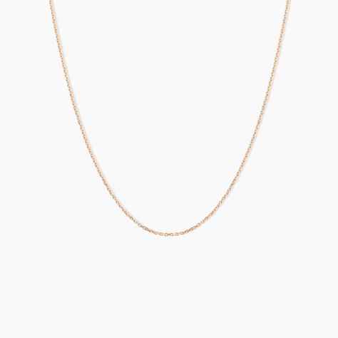 Collier Claudine Argent Rose - Chaines Femme | Histoire d&rsquo;Or