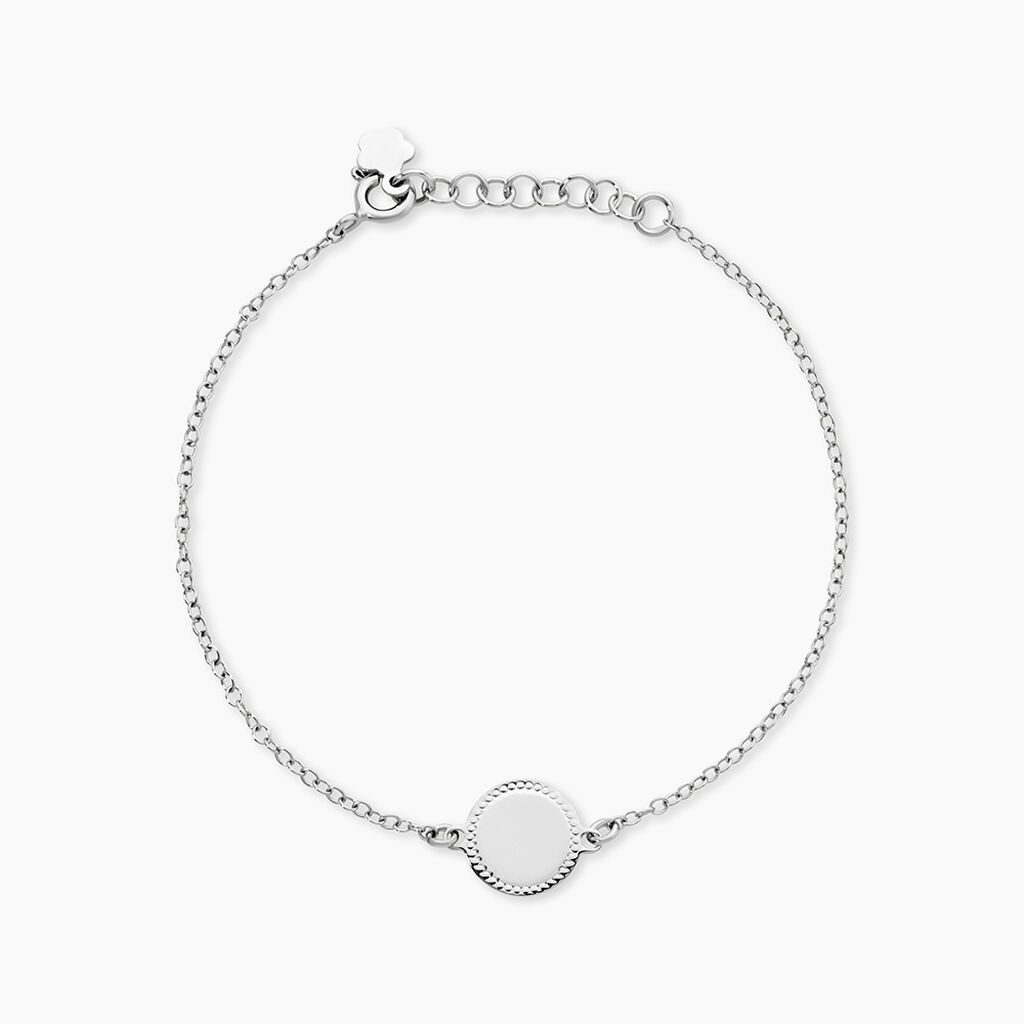 Bracelet Tam Argent Blanc - Bracelets Femme | Histoire d&rsquo;Or