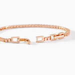 Bracelet Rio Tennis Argent Rose Oxyde De Zirconium - Bracelets Femme | Histoire d&rsquo;Or