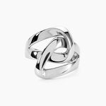 Bague Kim-ly Argent Blanc - Bagues fantaisie Femme | Histoire d&rsquo;Or