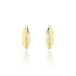 Boucles D'oreilles Puces Paola Or Jaune Diamant - Clous d'oreilles Femme | Histoire d&rsquo;Or