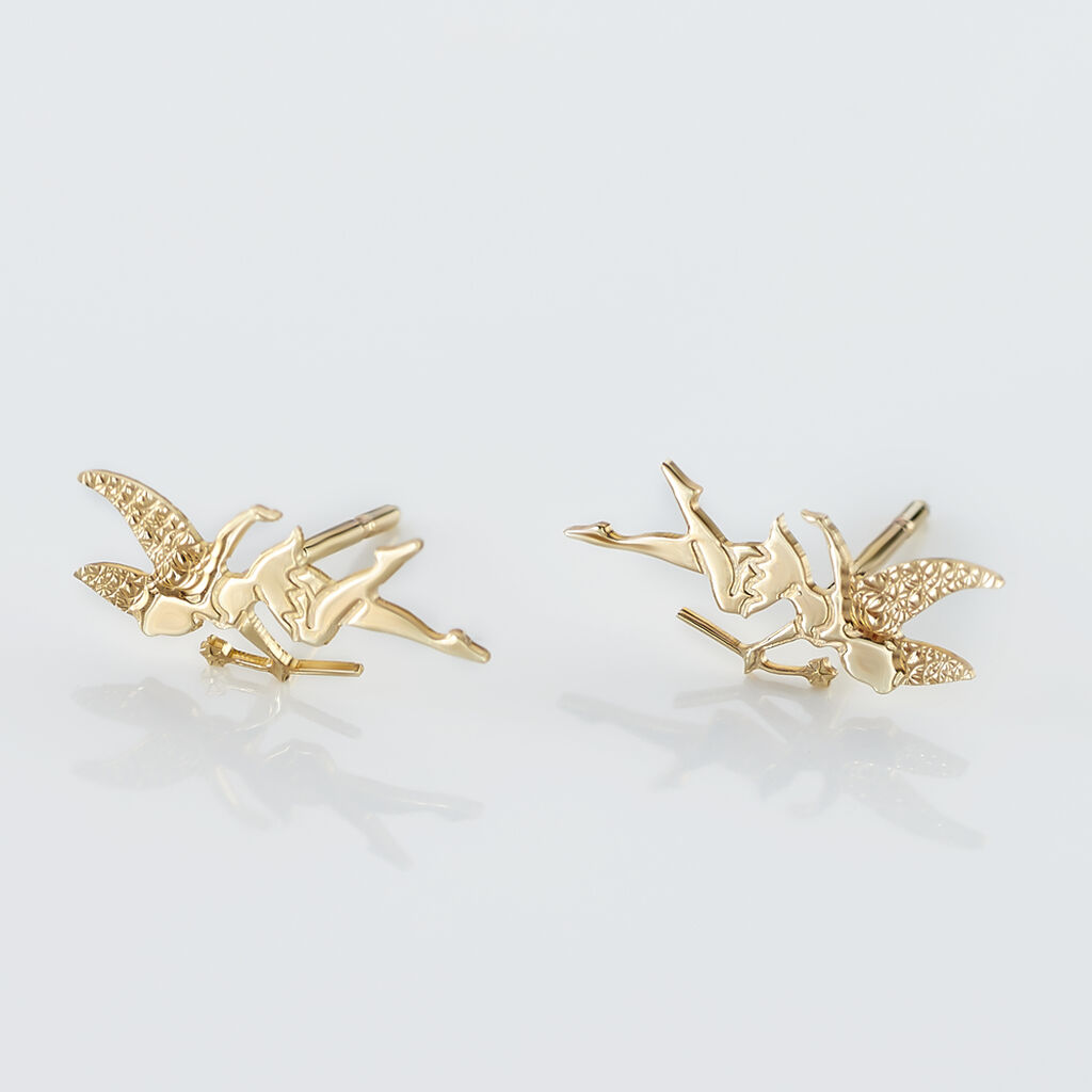 Boucles D'oreilles Puces Gabinienne Fee Or Jaune - Clous d'oreilles Femme | Histoire d’Or