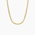 Collier Sloane Acier Jaune - Colliers fantaisie Femme | Histoire d&rsquo;Or