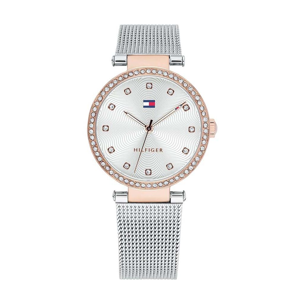 Montre Tommy Hilfiger Lynn Argent&eacute; - Montres Femme | Histoire d&rsquo;Or
