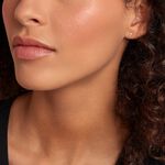 Boucles D'oreilles Puces Ashtad Or Jaune Oxyde De Zirconium - Clous d'oreilles Femme | Histoire d&rsquo;Or