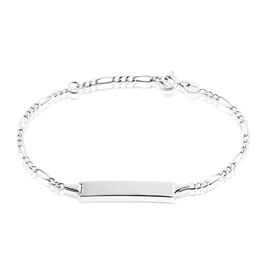 Bracelet Identite Bebe Or Blanc Bartolomee - Bracelets Communion Enfant | Histoire d’Or