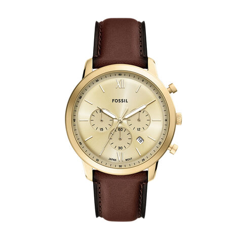 Montre Fossil Neutra Chrono Doré - Montres Homme | Histoire d’Or