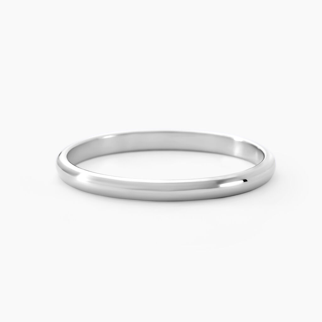 Alliance Aphroditia Or Blanc - Alliances Unisex | Histoire d’Or