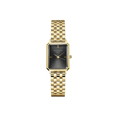 Montre Rosefield Octagon Xs Noir - Montres Femme | Histoire d’Or