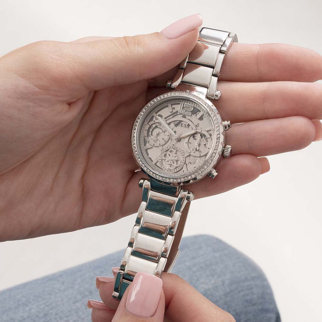 Montre Guess Solstice Argenté - Montres Femme | Histoire d’Or