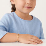 Bracelet Evelina Maille Boule Or Jaune - Bracelets Communion Enfant | Histoire d&rsquo;Or