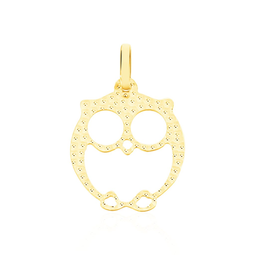 Pendentif Ilies Hibou Or Jaune - Pendentifs Femme | Histoire d’Or