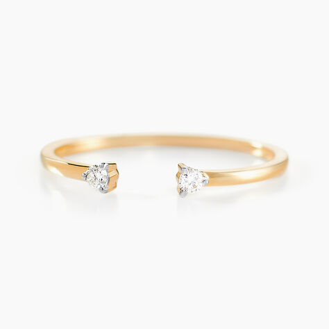 Alliance Les Inseparables Or Jaune Diamant - Alliances Femme | Histoire d’Or