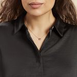 Collier Plaqu&eacute; Or Jaune Nilay Oxyde De Zirconium - Colliers fantaisie Femme | Histoire d&rsquo;Or