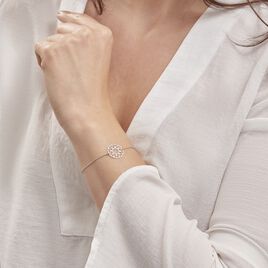 Bracelet Helene Argent Blanc - Bracelets fantaisie Femme | Histoire d’Or