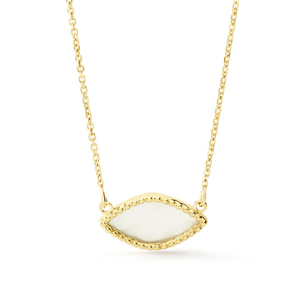 Collier Silma Or Jaune Nacre - Colliers Femme | Histoire d&rsquo;Or
