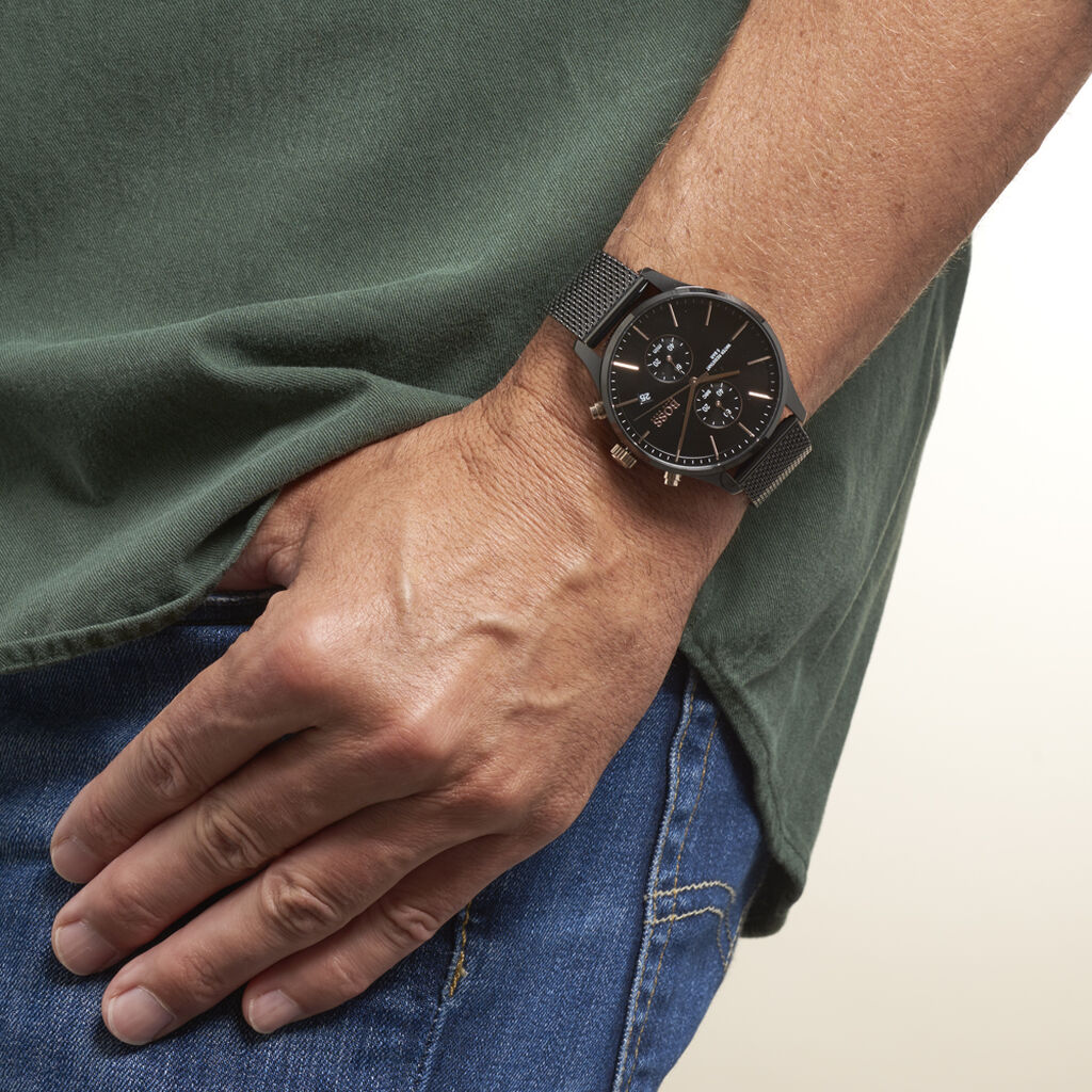 Montre Boss Associate Noir - Montres Homme | Histoire d’Or