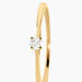Bague Solitaire Aphrodite Or Jaune Diamant