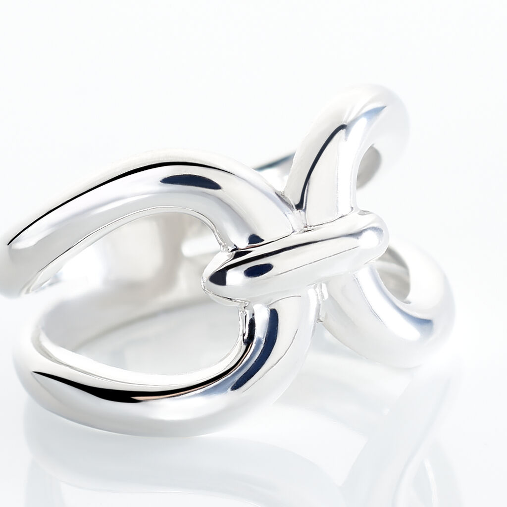 Bague Kiwa Argent Blanc - Bagues fantaisie Femme | Histoire d’Or