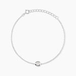 Bracelet Argent Laureano Oxydes De Zirconium - Bracelets Femme | Histoire d&rsquo;Or