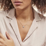 Collier Plaqu&eacute; Or Radbod Pierre Artificielle Oxydes De Zirconium - Colliers Femme | Histoire d&rsquo;Or