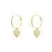 Créoles Lulu Or Jaune Oxyde - Boucles d'oreilles créoles Femme | Histoire d’Or