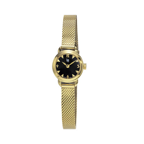Montre Lip Henriette 19 Noir - Montres Femme | Histoire d&rsquo;Or
