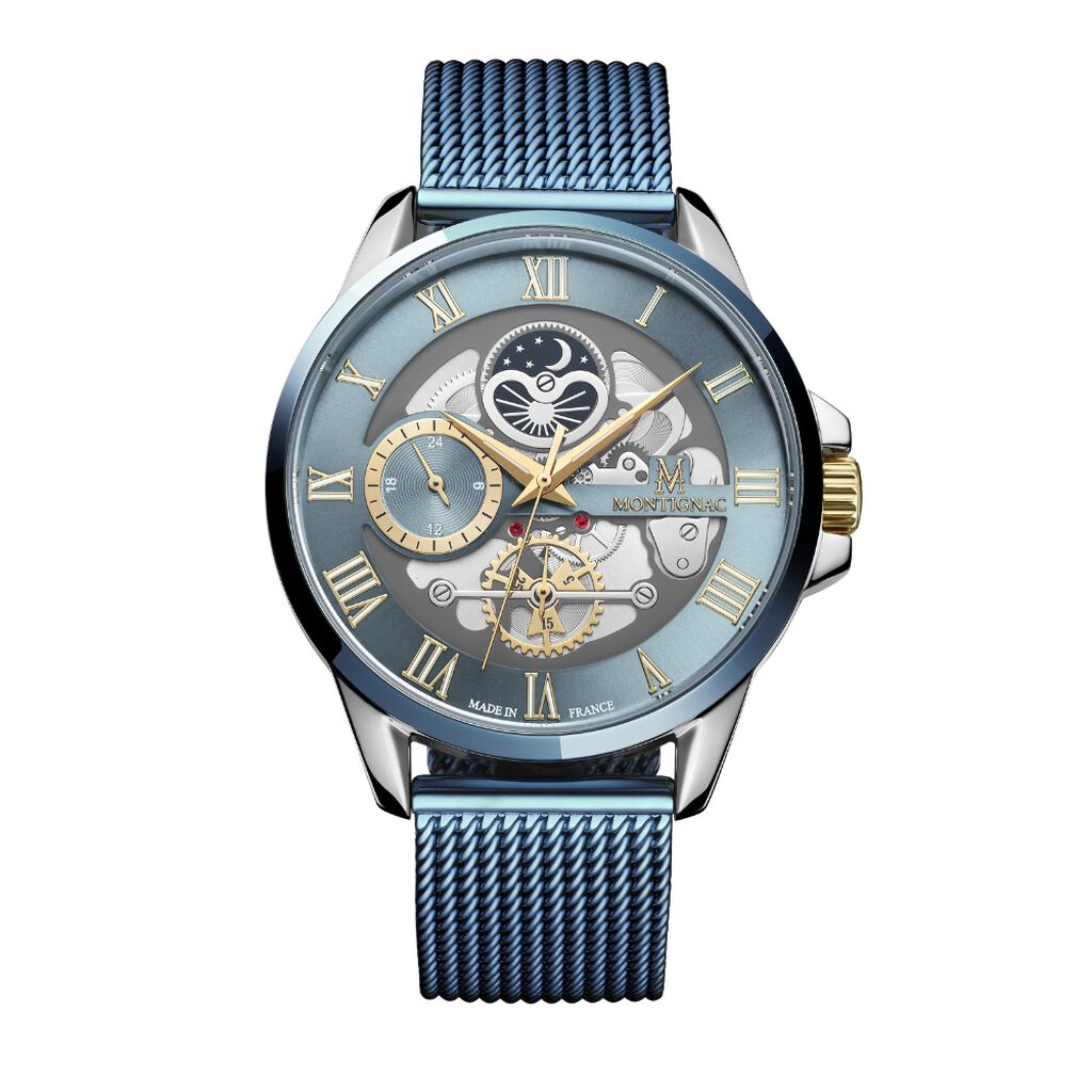 Montre Montignac Round Vert - Montres Homme | Histoire d’Or
