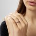 Bague Solitaire Arjuna Or Rose Oxyde De Zirconium - Bagues solitaires Femme | Histoire d’Or