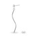 Boucles D'oreilles Pendantes Yaell Argent Blanc - Boucles d'oreilles fantaisie Femme | Histoire d’Or