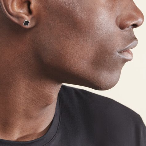 Boucle D'oreille Unitaire Argent Blanc Midas - Boucles d'oreilles fantaisie Homme | Histoire d’Or