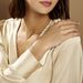 Bracelet Love Love Argent Blanc - Bracelets Coeur Femme | Histoire d’Or