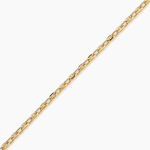 Bracelet Wynter Argent Dor&eacute; A L'Or 750/1000 - Bijoux sans pierre Femme | Histoire d&rsquo;Or