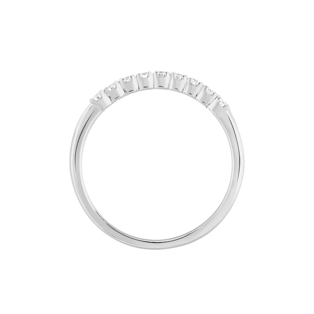 Alliance Hera Or Blanc Diamant - Alliances Femme | Histoire d’Or