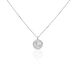 Collier Argent Blanc Lew - Colliers Zodiaque Homme | Histoire d’Or