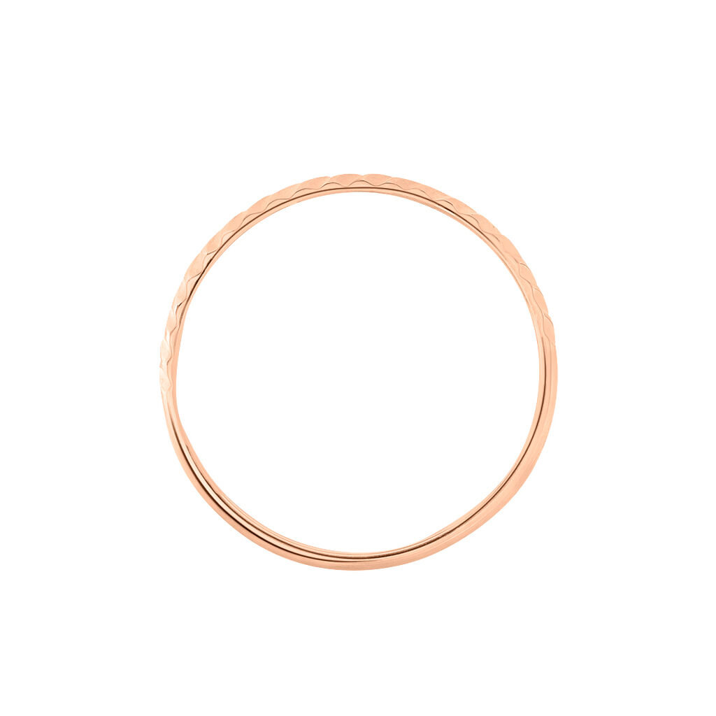 Alliance Calista Diamantee Or Rose - Alliances Femme | Histoire d’Or