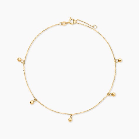 Cha&icirc;ne De Cheville Bethanie Or Jaune - Cha&icirc;nes de cheville Femme | Histoire d&rsquo;Or