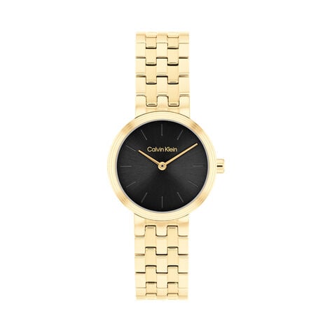 Montre Calvin Klein Forme Noir - Montres Femme | Histoire d&rsquo;Or