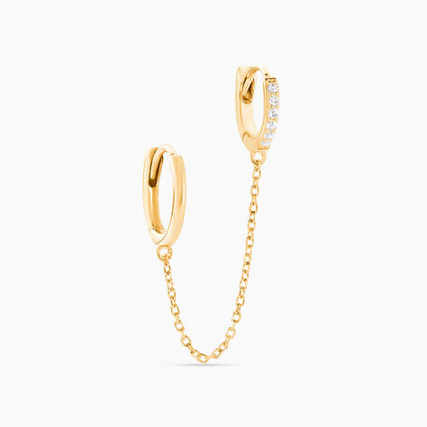 Bijou D'oreille Unitaire Briallen Or Jaune Oxyde De Zirconium - Ear cuffs Femme | Histoire d&rsquo;Or