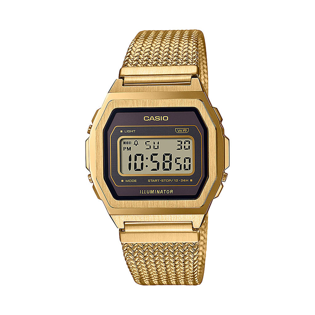 Montre Casio Collection Vintage Champagne - Montres Famille | Histoire d’Or