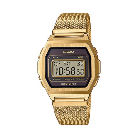 Montre Casio Collection Vintage Champagne - Montres Famille | Histoire d’Or