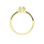 Bague Solitaire Lena Or Jaune Diamant - Bagues solitaires Femme | Histoire d&rsquo;Or