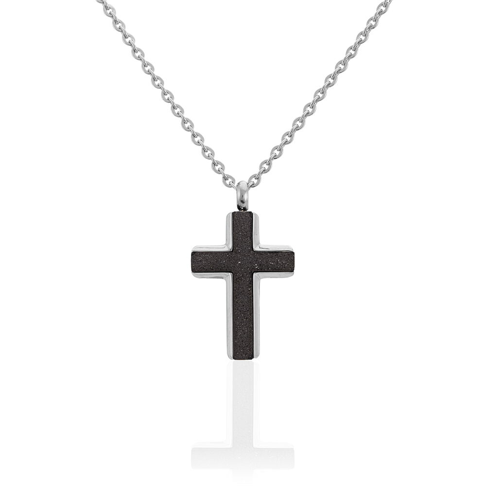 Collier croix homme pas cher Outlet