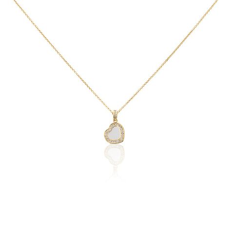 Collier Plaqué Or Jaune Aludra Oxydes De Zirconium - Colliers Femme | Histoire d’Or