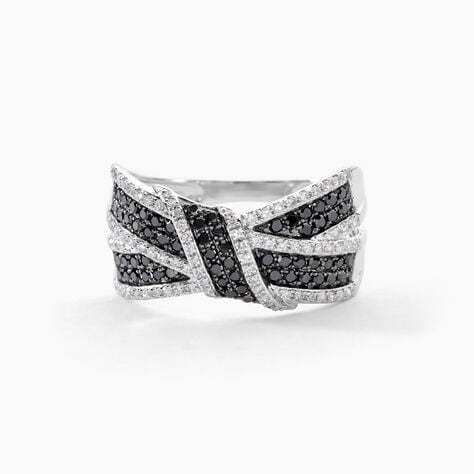 Bague Agnes Or Blanc Diamant - Bagues avec pierre Femme | Histoire d’Or