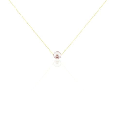 Collier 1 Perle Or Jaune Perle De Culture - Colliers Femme | Histoire d’Or