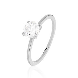 Bague Solitaire Gatiane Argent Oxyde De Zirconium - Bagues solitaires Femme | Histoire d’Or