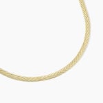 Collier Argent Jaune Alay - Chaines Femme | Histoire d&rsquo;Or