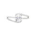 Bague Solitaire Maggy Argent Blanc Oxyde De Zirconium - Bagues solitaires Femme | Histoire d’Or