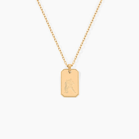 Collier Plaqué Or Quintien - Colliers Zodiaque Homme | Histoire d’Or